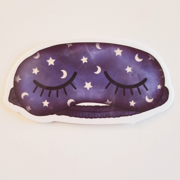 10/$10 Cute Sleep Mask Sticker - Picture 1 of 1